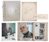 WWII Henry Hap Arnold Signed Scrapbook
