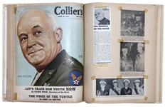 WWII Henry ''Hap'' Arnold Signed Scrapbook