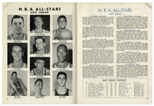 1957 NBA All Star Game Program