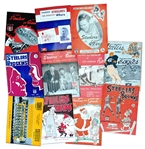 Lot of 11 Vintage Pittsburgh Steelers Programs From 1948-1953