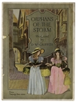 1921 Program From D.W. Griffith Film ''Orphans of the Storm'' -- Filled With Rich Illustrations, Photographs & Comic Strips