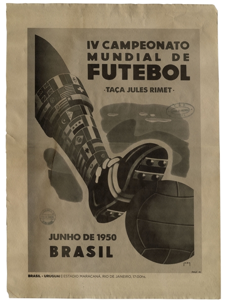 Poster From World Cup in 1950