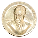 Prestigious Gold Enrico Fermi Award Presented to Physicist Leon Lederman in 1992 -- One of the Greatest U.S. Honors to Scientific Achievement