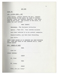 ''Sanford & Son'' Season 4, Episode 18, Full Draft Script Owned by Redd Foxx -- With Signed Note From Writer Saul Turtletaub -- 42 Pages -- Very Good Condition -- From Redd Foxx Estate