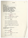 ''Sanford & Son'' Season 5, Episode 3, First Draft Script Owned & Annotated by Redd Foxx -- 35 Pages -- Very Good Condition -- From Redd Foxx Estate