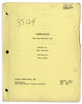 ''Sanford & Son'' Season 4, Episode 24, First Draft Script Owned & Annotated by Redd Foxx -- 40 Pages -- Very Good Condition -- From Redd Foxx Estate