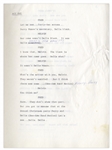 ''Sanford & Son'' Season 2, Episode 8, First Draft Script Owned & Annotated by Redd Foxx -- 36 Pages -- Very Good Condition -- From Redd Foxx Estate