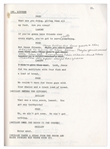 ''Sanford & Son'' Season 3, Episode 11 First Draft Script Owned & Annotated by Redd Foxx -- 36 Pages -- Very Good Condition -- From Redd Foxx Estate