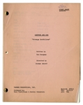 ''Sanford & Son'' Season 4, Episode 17, First Draft Script Owned by Redd Foxx -- 37 Pages -- Very Good Condition -- From Redd Foxx Estate