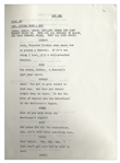 ''Sanford & Son'' Season 3, Episode 13 Final Draft Script Owned by Redd Foxx -- 36 Pages -- Very Good Condition -- From Redd Foxx Estate