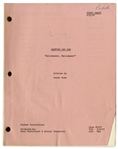 ''Sanford & Son'' Season 4, Episode 2, First Draft Script Owned & Annotated by Redd Foxx -- 39 Pages -- Very Good Condition -- From Redd Foxx Estate