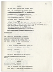 ''Sanford & Son'' Season 4, Episode 2, First Draft Script Owned & Annotated by Redd Foxx -- 39 Pages -- Very Good Condition -- From Redd Foxx Estate
