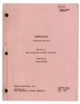 ''Sanford & Son'' Season 5, Episode 5, First Draft Script Owned & Annotated by Redd Foxx -- 40 Pages -- Very Good Condition -- From Redd Foxx Estate