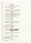 ''Sanford & Son'' Season 5, Episode 5, First Draft Script Owned & Annotated by Redd Foxx -- 40 Pages -- Very Good Condition -- From Redd Foxx Estate