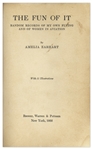 Amelia Earhart Signed First Printing of ''The Fun of It'' -- Includes Record With Audio Recordings From Earhart's Internationally Broadcast 1932 Flight