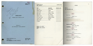 Sanford & Son Season 5, Episode 6 Final Draft Script Owned & Annotated by Redd Foxx -- 42 Pages -- Very Good Condition -- From Redd Foxx Estate