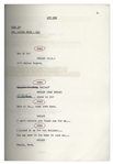 ''Sanford & Son'' Season 5, Episode 6 Final Draft Script Owned & Annotated by Redd Foxx -- 42 Pages -- Very Good Condition -- From Redd Foxx Estate