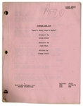 ''Sanford & Son'' Season 3, Episode 14, First Draft Script Owned & Annotated by Redd Foxx -- 38 Pages -- Very Good Condition -- From Redd Foxx Estate