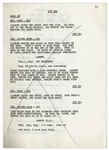 ''Sanford & Son'' Season 3, Episode 14, First Draft Script Owned & Annotated by Redd Foxx -- 38 Pages -- Very Good Condition -- From Redd Foxx Estate