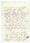 Redd Foxx Love Letter to His Wife in 1962 -- ''...it really grooved me...'' -- Written at Apollo Theater, Includes Envelope -- 3pp., 7.25'' x 10.5'' -- Very Good -- From Redd Foxx Estate