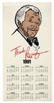 Redd Foxx of ''Sanford & Son'' Signed Calendar Posters From 1991 -- Lot of 3, 8.5'' x 17'' -- Very Good Condition -- From Redd Foxx Estate