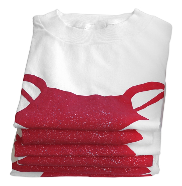 Lot of 22 Redd Foxx T-Shirts in 3 Styles, Owned by Redd Foxx of ''Stanford & Son'' -- Sizes Range From M to XXL -- Unworn, Near Fine Condition -- From Redd Foxx Estate
