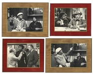 Lot of 36 Redd Foxx Plaques -- Most Are ''Sanford & Son'' Stills Laminated on Wood -- Range From 7'' x 9'' to 16'' x 13'' -- Overall Very Good Condition -- From Redd Foxx Estate