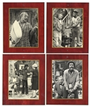 Lot of 36 Redd Foxx Plaques -- Most Are ''Sanford & Son'' Stills Laminated on Wood -- Range From 7'' x 9'' to 16'' x 13'' -- Overall Very Good Condition -- From Redd Foxx Estate