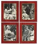 Lot of 36 Redd Foxx Plaques -- Most Are ''Sanford & Son'' Stills Laminated on Wood -- Range From 7'' x 9'' to 16'' x 13'' -- Overall Very Good Condition -- From Redd Foxx Estate