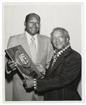 City of Los Angeles Award Given to Redd Foxx of ''Sanford & Son'' From Mayor Tom Bradley -- 1973, With Photos -- Wood & Metal, 12'' x 17'' x 1.5'' -- Very Good -- From Redd Foxx Estate