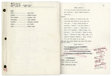 Sanford & Son Script From 1974 Owned & Annotated by Redd Foxx -- 40 Pages, Missing Cover -- Very Good Condition -- From Redd Foxx Estate