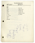 ''Sanford & Son'' Season 4, Episode 24 Script Owned by Redd Foxx, With Humorous Note by Him Written on First Page -- 41 Pages, Missing Cover -- Very Good Condition -- From Redd Foxx Estate