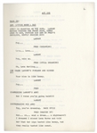 ''Sanford & Son'' Season 4, Episode 24 Script Owned by Redd Foxx, With Humorous Note by Him Written on First Page -- 41 Pages, Missing Cover -- Very Good Condition -- From Redd Foxx Estate