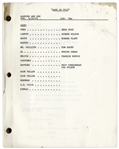''Sanford & Son'' Season 5, Episode 3 Script From 1975 Owned & Annotated by Redd Foxx -- 39 Pages, Missing Cover -- Very Good Condition -- From Redd Foxx Estate