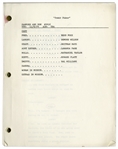 ''Sanford & Son'' Season 4, Episode 12 Script Owned & Annotated by Redd Foxx -- 44 Pages, With Missing Cover -- Near Fine Condition -- From Redd Foxx Estate