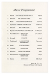 Prince Andrew and Sarah Ferguson Wedding Breakfast Program