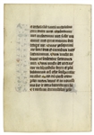 Illuminated Manuscript -- 15th Century French Prayer Book Decorated in Vibrant Colors