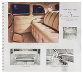 1939 Cadillac Fleetwood Brochure -- Showcasing the Luxury Car Company's Vintage Fleet