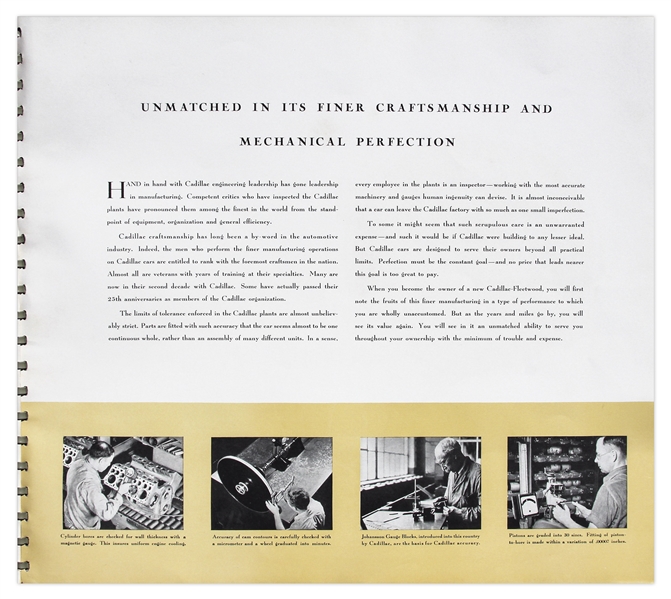 1939 Cadillac Fleetwood Brochure -- Showcasing the Luxury Car Company's Vintage Fleet