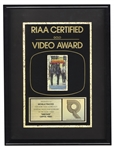 Beastie Boys RIAA Gold Video Award for Sabotage
