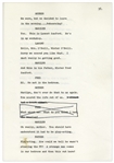 ''Sanford & Son'' Season 3, Episode 1 Final Draft Script Owned & Annotated by Redd Foxx -- 47 Pages -- Very Good Condition -- From Redd Foxx Estate