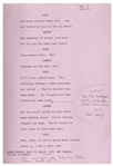 ''Sanford & Son'' Season 2, Episode 4 Final Draft Script Owned & Annotated by Redd Foxx -- 46 Pages -- Very Good Condition -- From Redd Foxx Estate