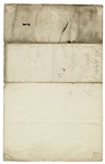 King George III Royal Warrant Signed From 1795 During the French Revolution -- Regarding a Prisoner in France & Protecting the Property of Englishmen Living in France During the Revolution