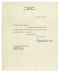 WWII General Douglas MacArthur Typed Letter Signed From 1964 -- Written 2 Months Before His Death