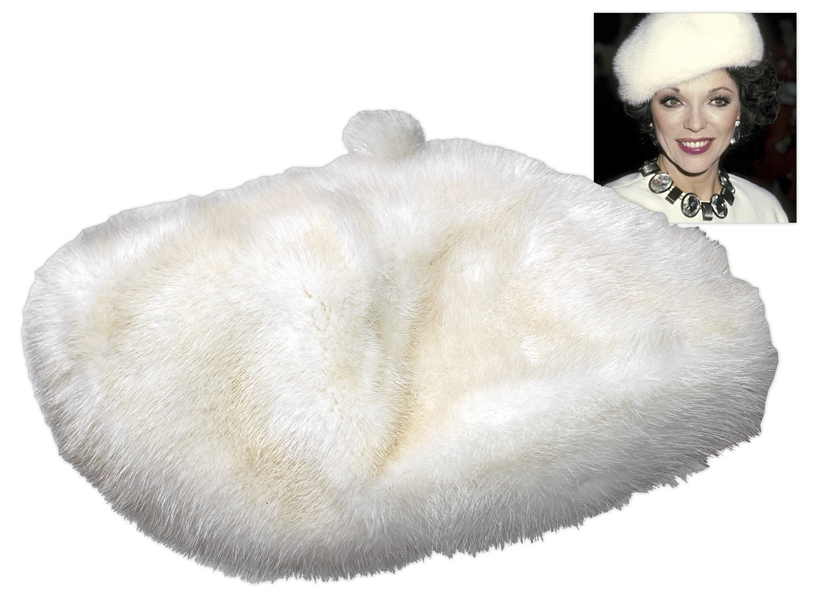 Joan Collins Owned Fur Hat