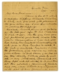 Letter Regarding the Assassinations of Presidents Lincoln & McKinley -- ''...anarchists...will face death for the notoriety they may gain by the murder of our Presidents and others...''