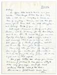 General Dwight Eisenhower WWII Autograph Letter Signed to His Wife, Mamie -- ...youll know that Im still struggling...