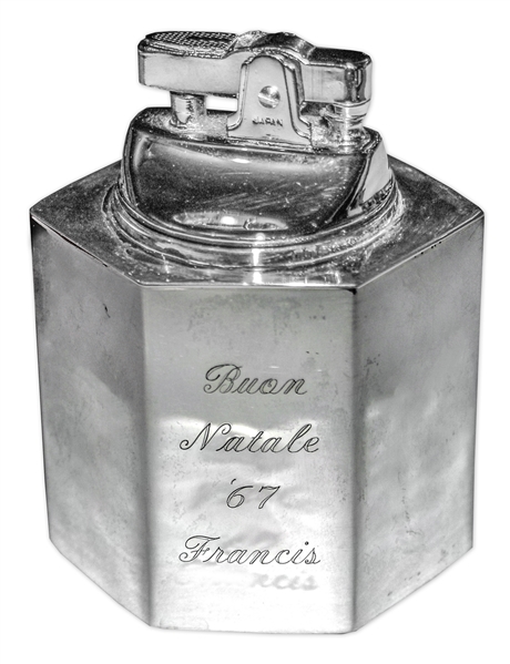 Frank Sinatra Cigarette Lighter Gifted to Keely Smith