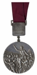 Silver Medal From the 1968 Summer Olympics, Held in Mexico City, Mexico -- Awarded for the Gymnastics Vault Event