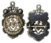 Original 1895-96 Dunblane Perthshire Scottish Football Association Championship Pin